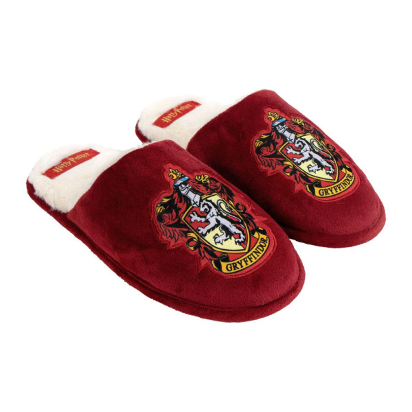 Zapatillas de Casa Harry Potter Gryffindor Terciopelo Burdeos Hombre