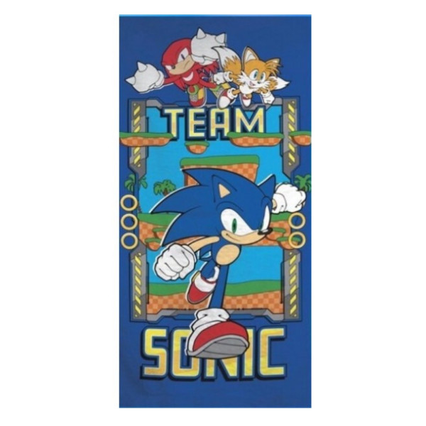 Toalla Sonic Team Microfibra 140x70