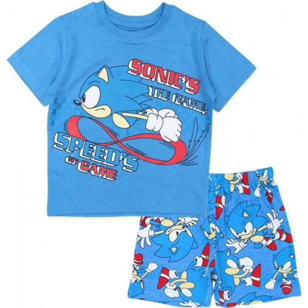 Pijama de Manga Corta Sonic My Game Niño