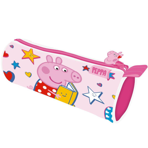 Estuche Portatodo Cilíndrico Peppa Pig Symbols