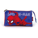 Estuche Portatodo Triple Spiderman Wall