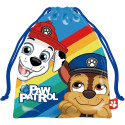 Saco Gymsack Para Merienda Patrulla Canina Rainbow