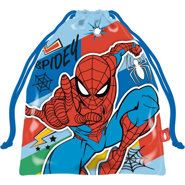 Saco Gymsack Para Merienda Spiderman Lightning