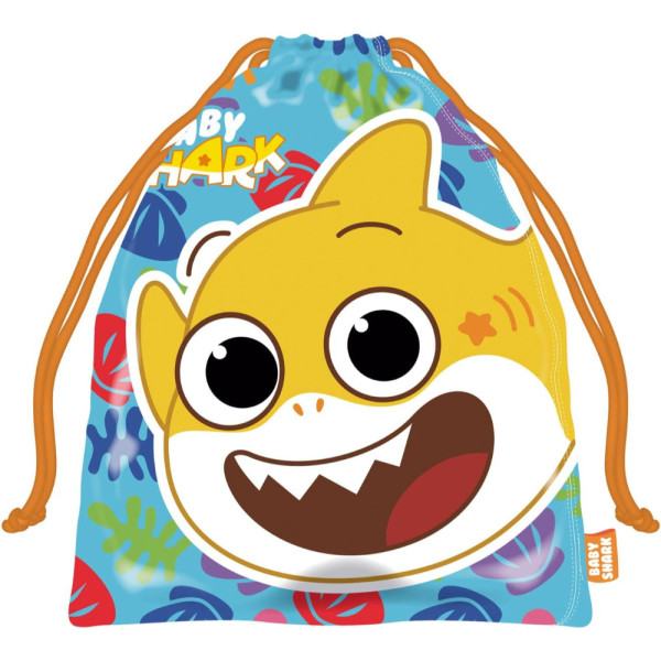Saco Gymsack Para Merienda Baby Shark Happy