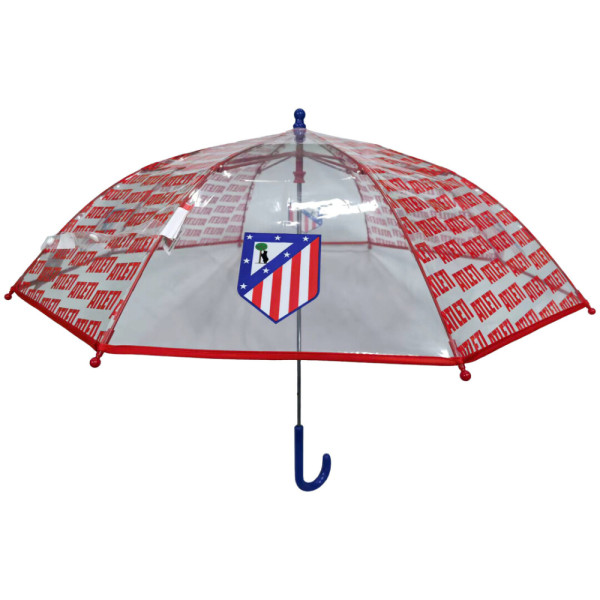 Paraguas Transparente Atlético de Madrid Infantil Manual