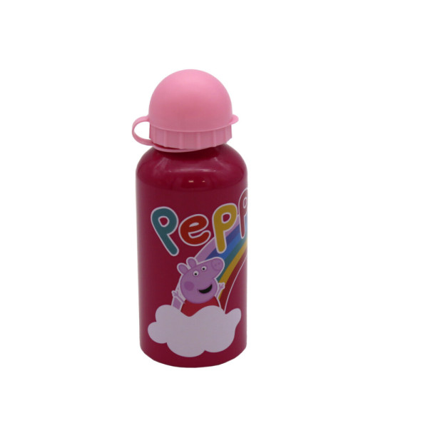 Botella de Aluminio Peppa Pig Rainbow 400 ML