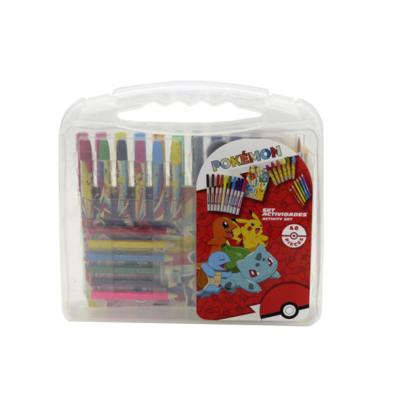 Maletín de Dibujo Pokémon 40 Piezas
