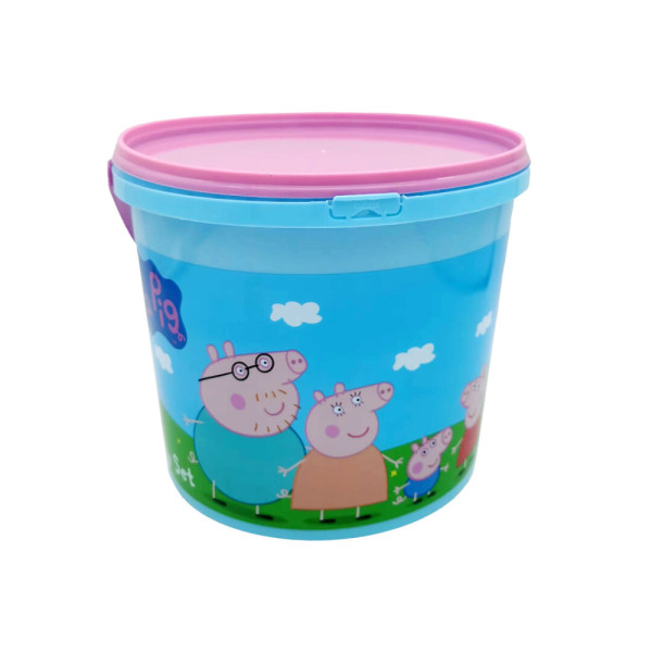 Set de Actividades Peppa Pig 46 Piezas en Cubo