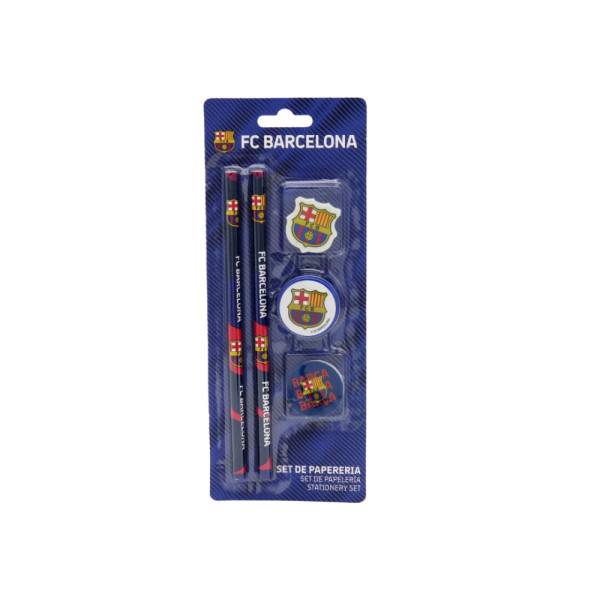 Set de Papelería FC Barcelona Barca 5 Piezas