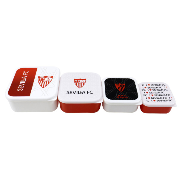 Set 4 Sandwicheras Sevilla FC