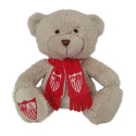 Oso de Peluche Sevilla FC con Bufanda 25 CM