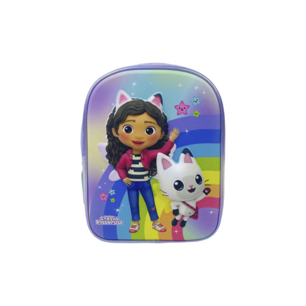 Mochila Guardería 3D La Casa de Muñecas de Gabby Up