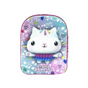 Mochila Guardería 3D La Casa de Muñecas de Gabby Symbols