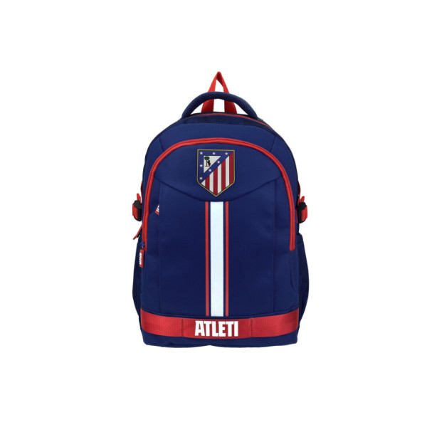 Mochila 2 Compartimentos Atlético de Madrid Atleti Azul Marino 43 CM