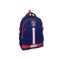 Mochila 2 Compartimentos Atlético de Madrid Atleti Azul Marino 43 CM