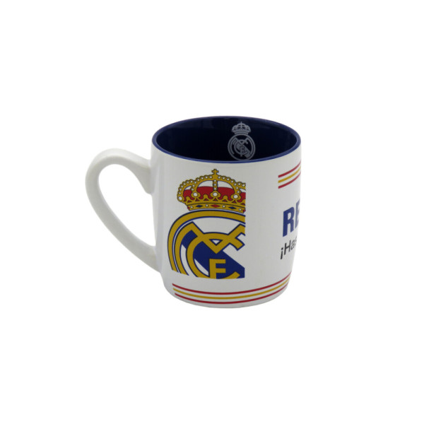 Taza de Cerámica Real Madrid Hasta el Final Vamos Real 380 ML