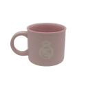 Taza de Cerámica Jumbo Real Madrid Rosa Grabada 430 ML