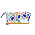 Estuche Portatodo Triple Bluey Rainbow