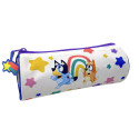 Estuche Portatodo Cilíndrico Bluey Rainbow