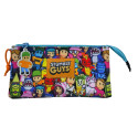 Estuche Portatodo Triple Stumble Guys Friends