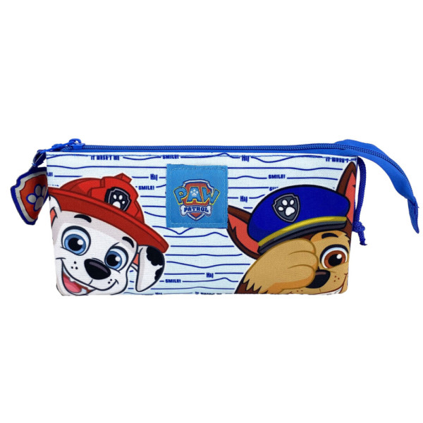 Estuche Portatodo Triple Patrulla Canina Hide and Seek