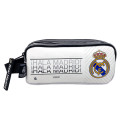 Estuche Portatodo Triple Compartimento Real Madrid Hala Madrid White Legend
