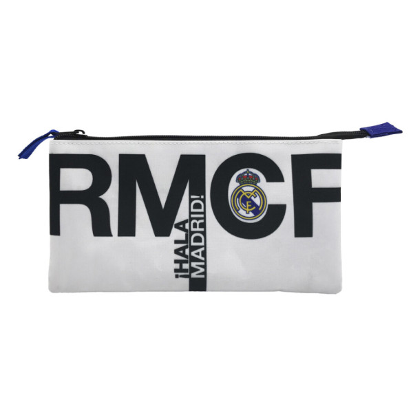 Estuche Portatodo Triple Real Madrid Hala Madrid!