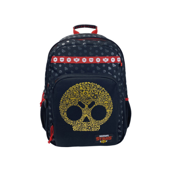 Mochila 2 Compartimentos Brawl Stars Skull 43 CM