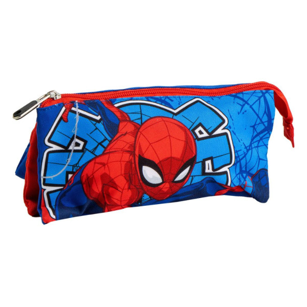 Estuche Portatodo Triple Spiderman Force