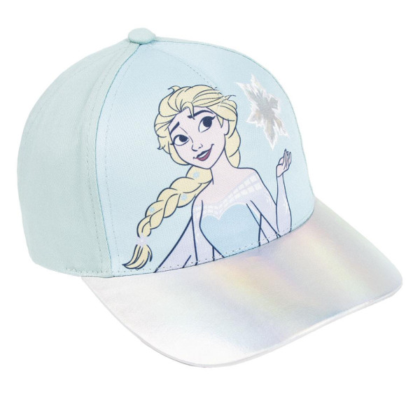 Gorra Frozen Visera Plateada Niña