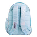 Mochila Escolar Mediana Frozen Elsa Azul Claro 42 CM