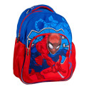 Mochila Escolar Mediana Spiderman Wall 42 CM