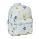 Mochila Guardería con Bolsillo Exterior Bluey Azul Claro Niño