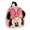 Mochila Guardería de Peluche Minnie Mouse Face Rosa