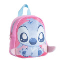 Mochila Guardería de Peluche Stitch Face Rosa