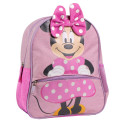 Mochila Infantil 3D con Bolsillo Exterior Minnie Mouse Rosa Denim