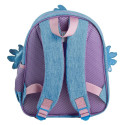 Mochila Infantil 3D con Bolsillo Exterior Stitch Azul Denim