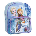 Mochila Infantil con Bolsillo Exterior Frozen Friends Azul