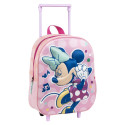 Mochila Trolley con Ruedas Guardería Minnie Mouse Singer 3D