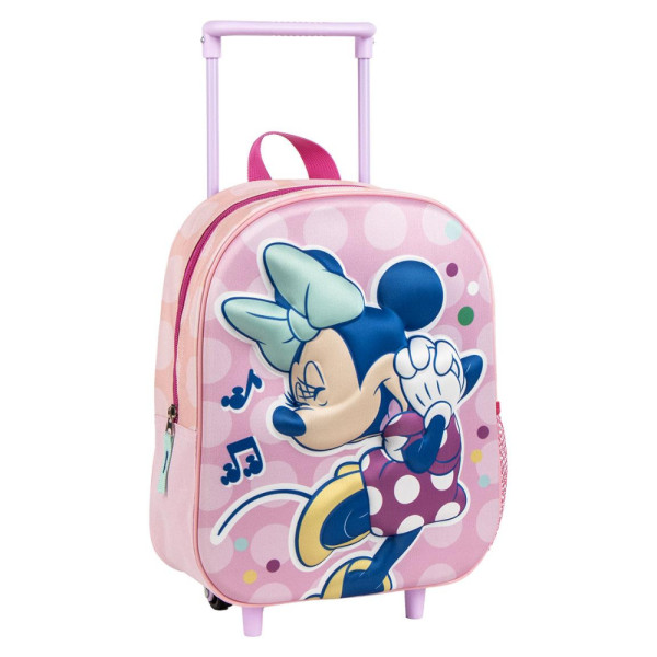 Mochila Trolley con Ruedas Guardería Minnie Mouse Singer 3D