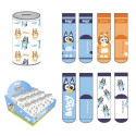 Pack 4 Calcetines en Lata Bluey y Bingo Niño