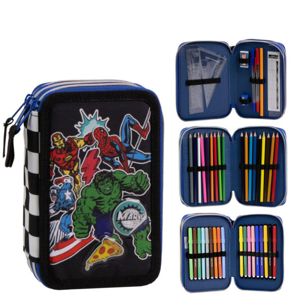 Plumier Triple Premium Avengers Race Niño