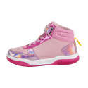 Zapatillas Deportivas Altas con Luces Suela PVC Barbie Niña