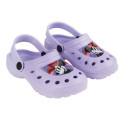 Zuecos Clogs Minnie Mouse Smile Lila Niña