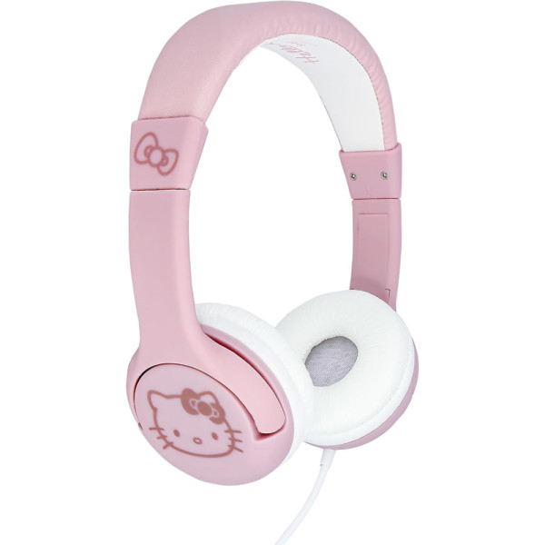 Auriculares con Cable Infantiles Hello Kitty Rose Golf