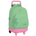 Mochila Trolley con Ruedas Compact Extraíble Munich Pistacho