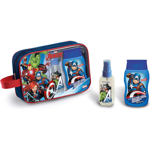 Neceser con Colonia y Gel Avengers