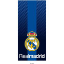Toalla de Microfibra Real Madrid Celdillas Azul Marino 140x70