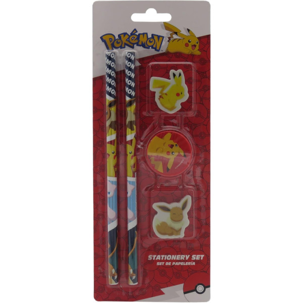 Set de Papelería Pokémon Friends 5 Piezas