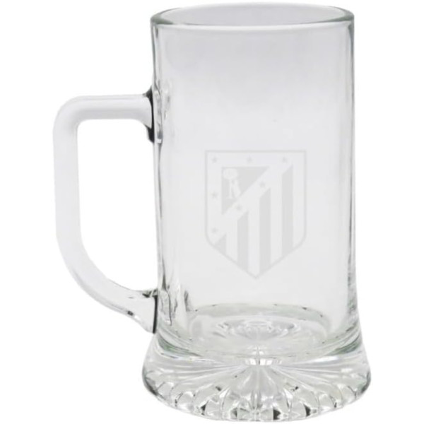 Jarra de Cristal Atlético de Madrid Escudo 500 ML